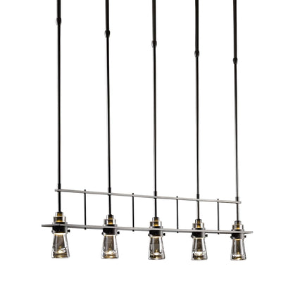 Erlenmeyer 5 Light 6" Wide Linear Pendant