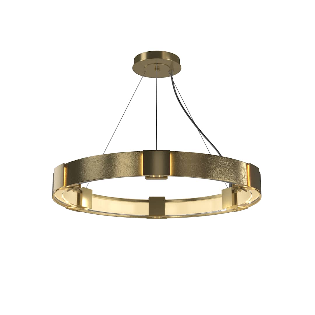 Aura 6 Light 29" Wide Ring Chandelier