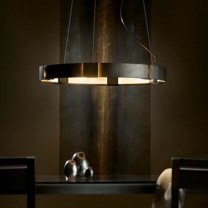 Aura 6 Light 29" Wide Ring Chandelier