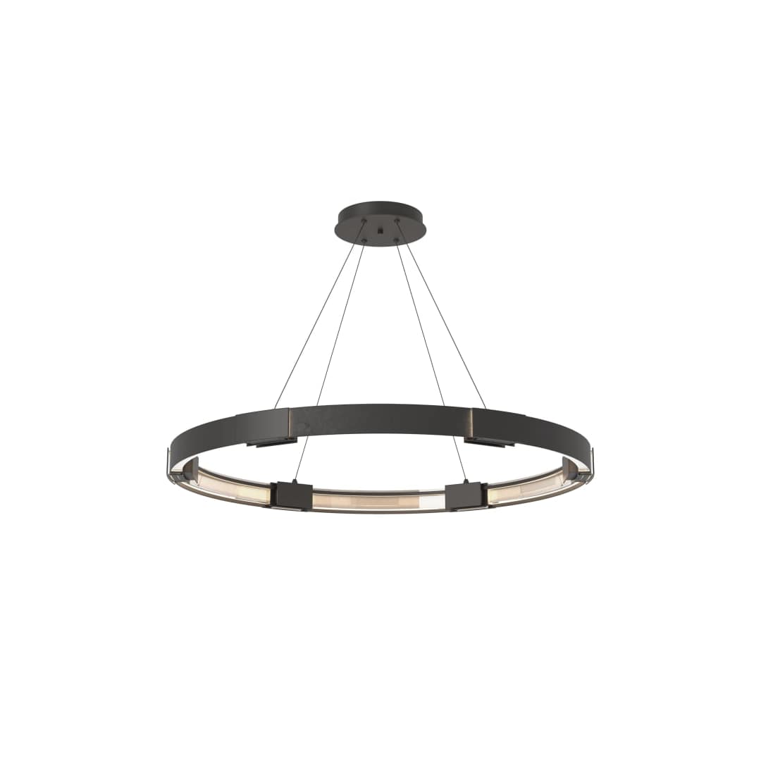 Aura 12 Light 48" Wide LED Ring Chandelier