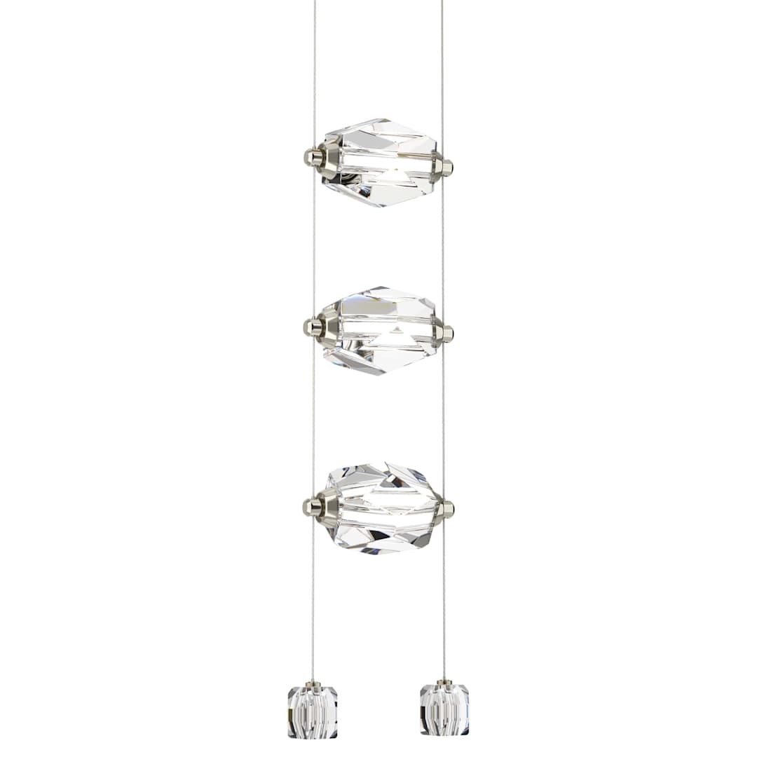 Gatsby 10" Wide Crystal Multi Light Pendant