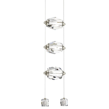Gatsby 10" Wide Crystal Multi Light Pendant