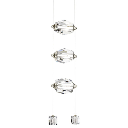 Gatsby 10" Wide Crystal Multi Light Pendant