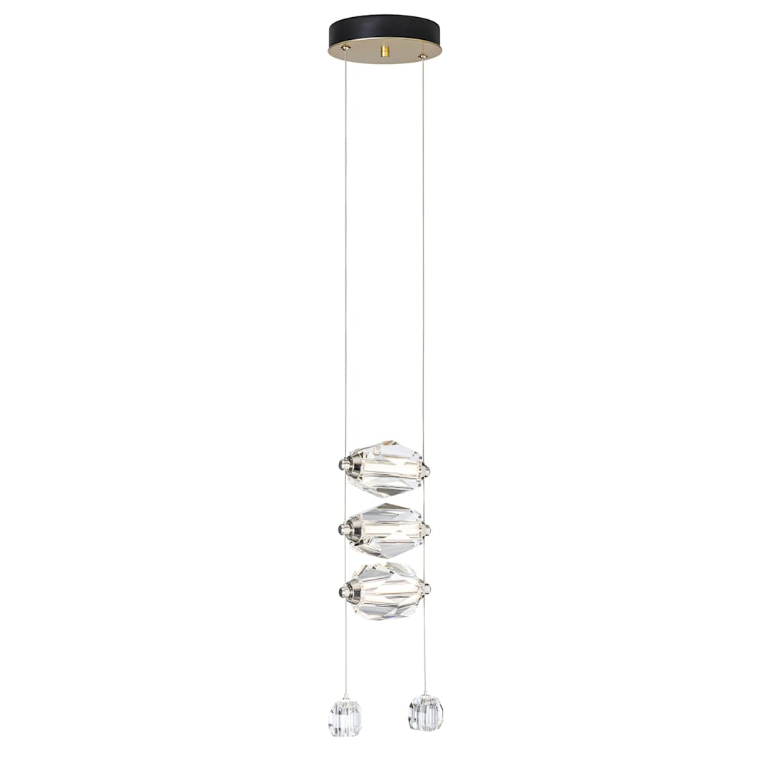 Gatsby 10" Wide Crystal Multi Light Pendant