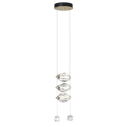 Gatsby 10" Wide Crystal Multi Light Pendant