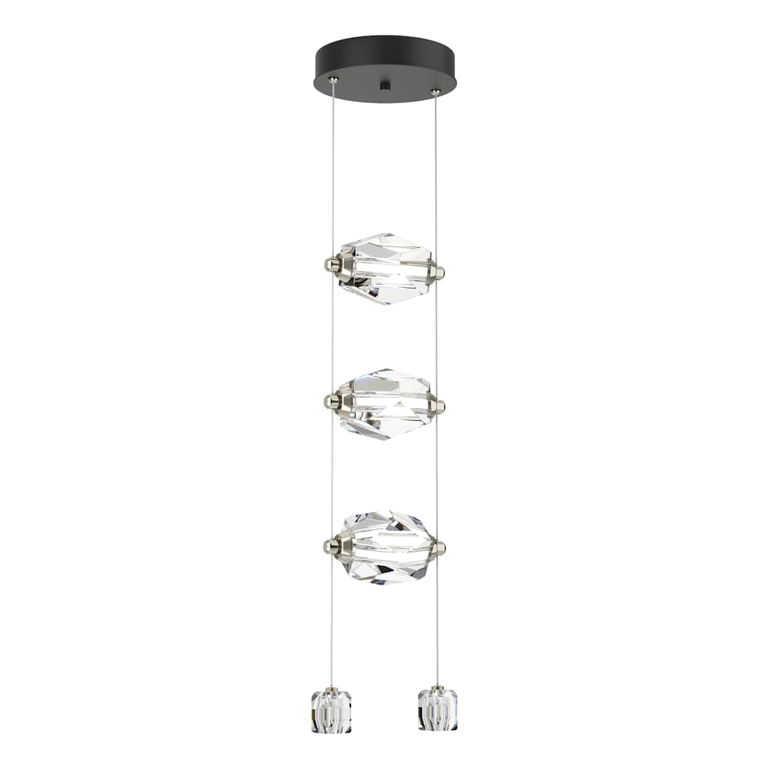 Gatsby 10" Wide Crystal Multi Light Pendant