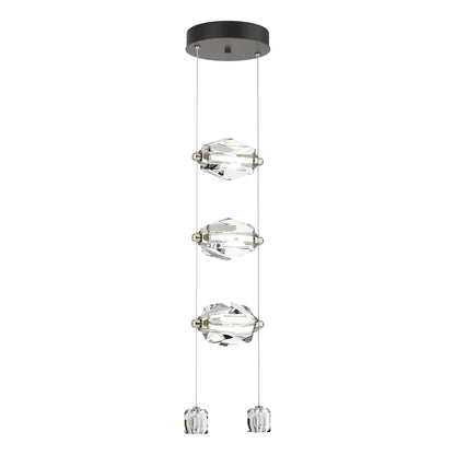 Gatsby 10" Wide Crystal Multi Light Pendant