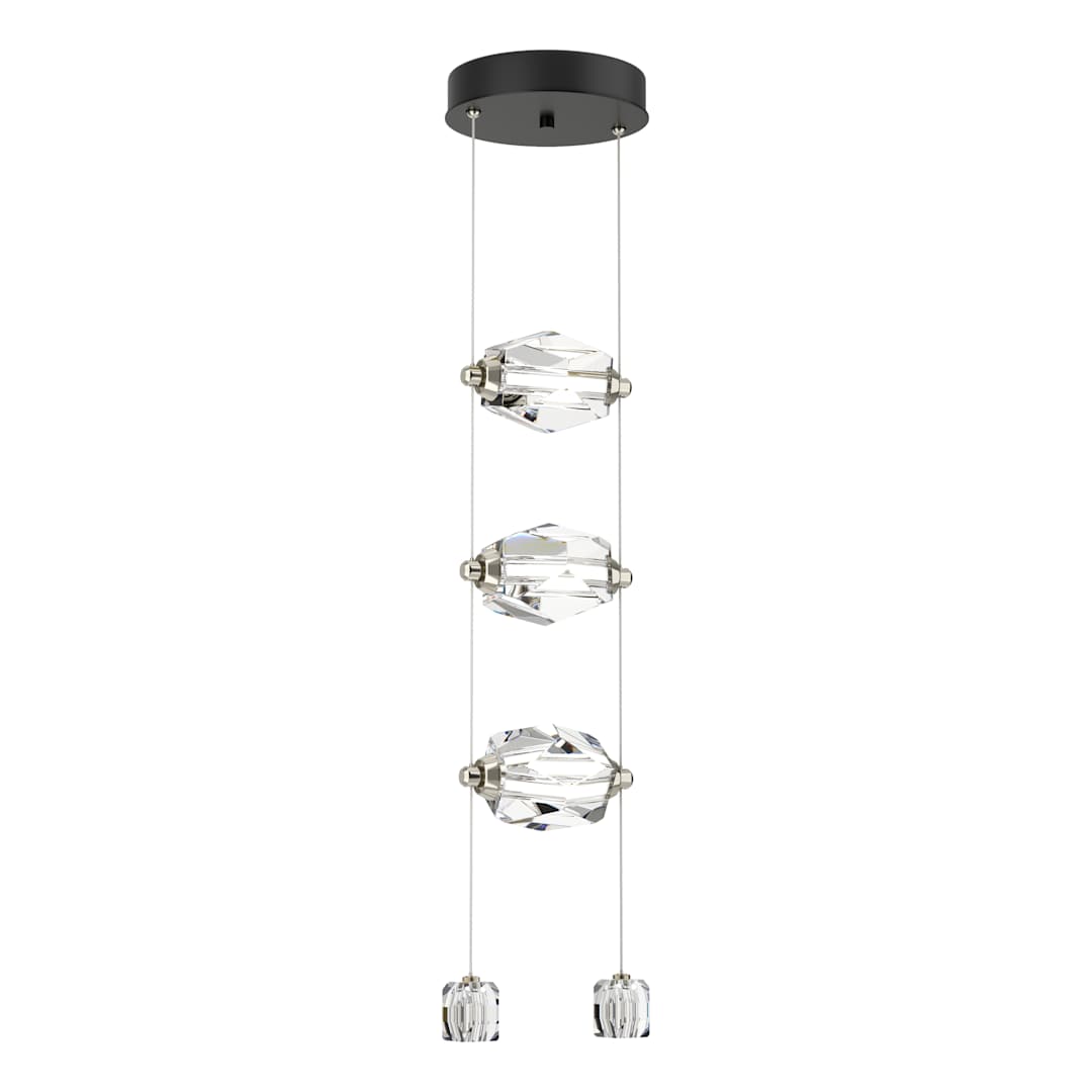 Gatsby 10" Wide Crystal Multi Light Pendant