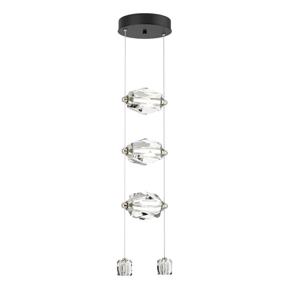 Gatsby 10" Wide Crystal Multi Light Pendant
