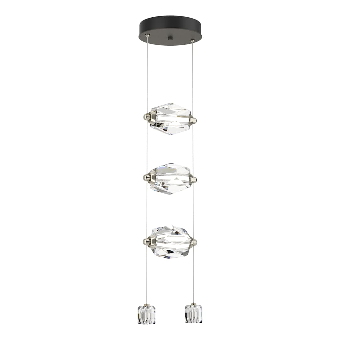 Gatsby 10" Wide Crystal Multi Light Pendant