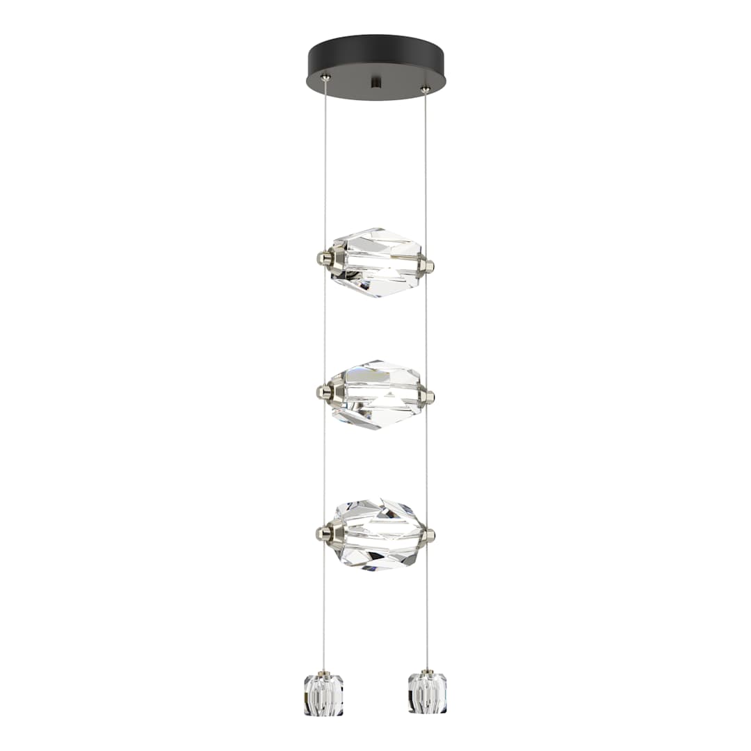 Gatsby 10" Wide Crystal Multi Light Pendant