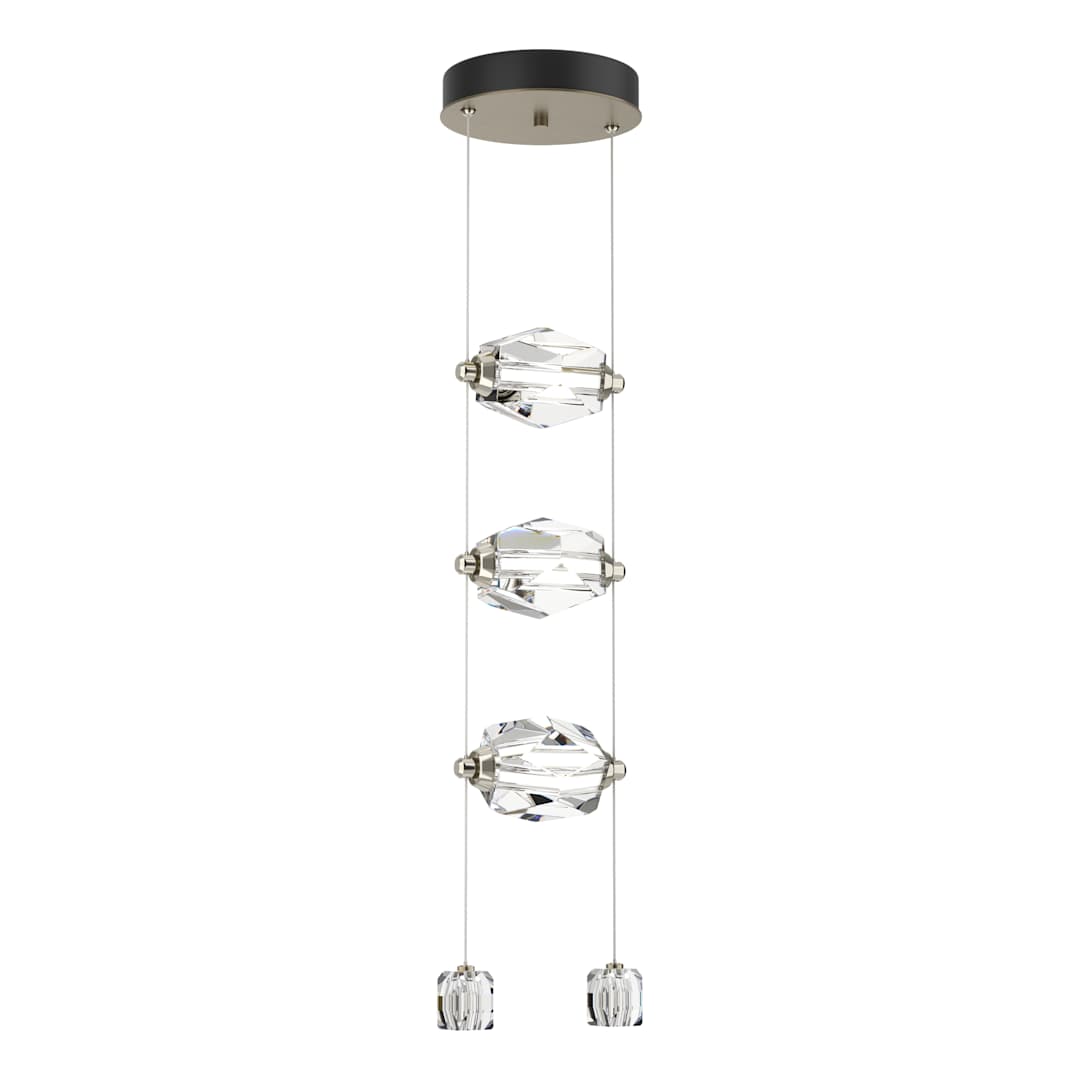 Gatsby 10" Wide Crystal Multi Light Pendant