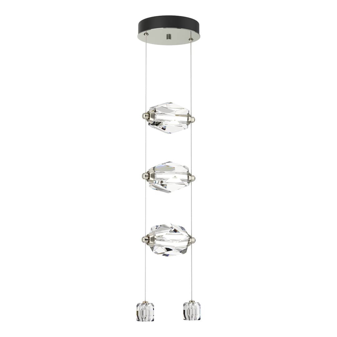 Gatsby 10" Wide Crystal Multi Light Pendant