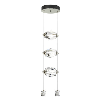 Gatsby 10" Wide Crystal Multi Light Pendant