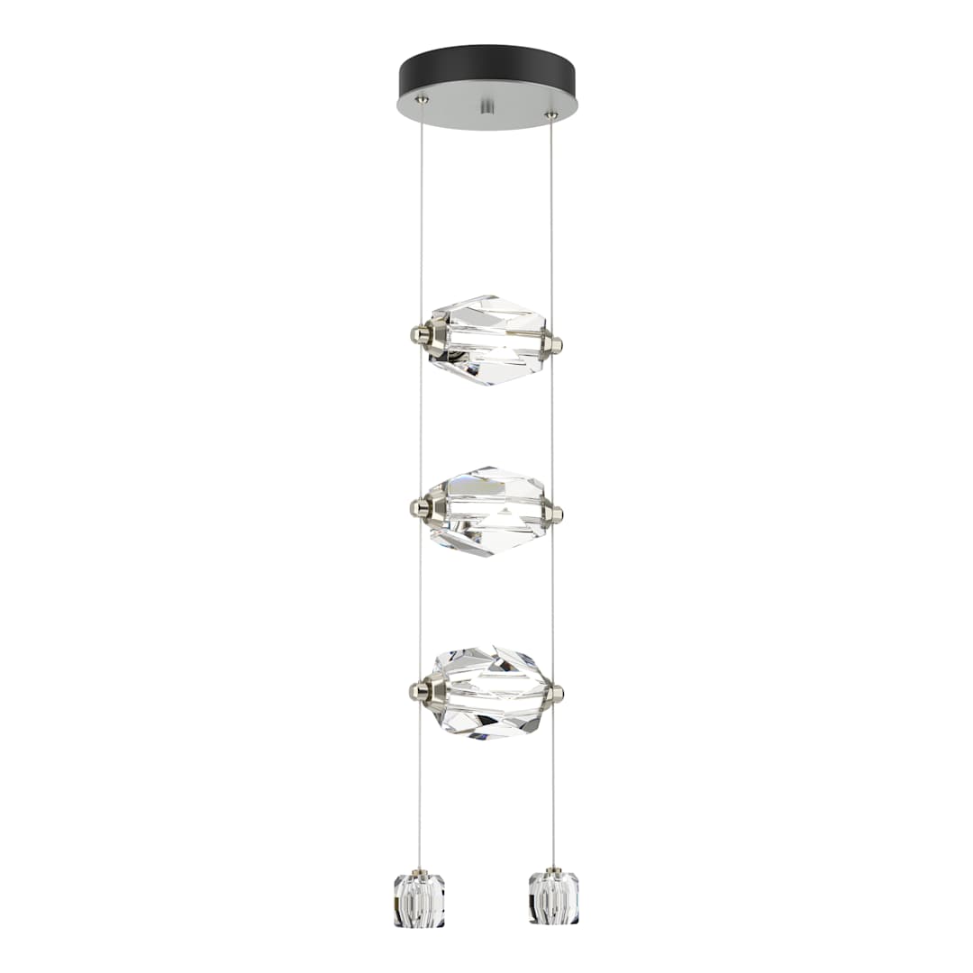 Gatsby 10" Wide Crystal Multi Light Pendant