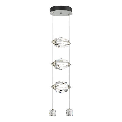 Gatsby 10" Wide Crystal Multi Light Pendant