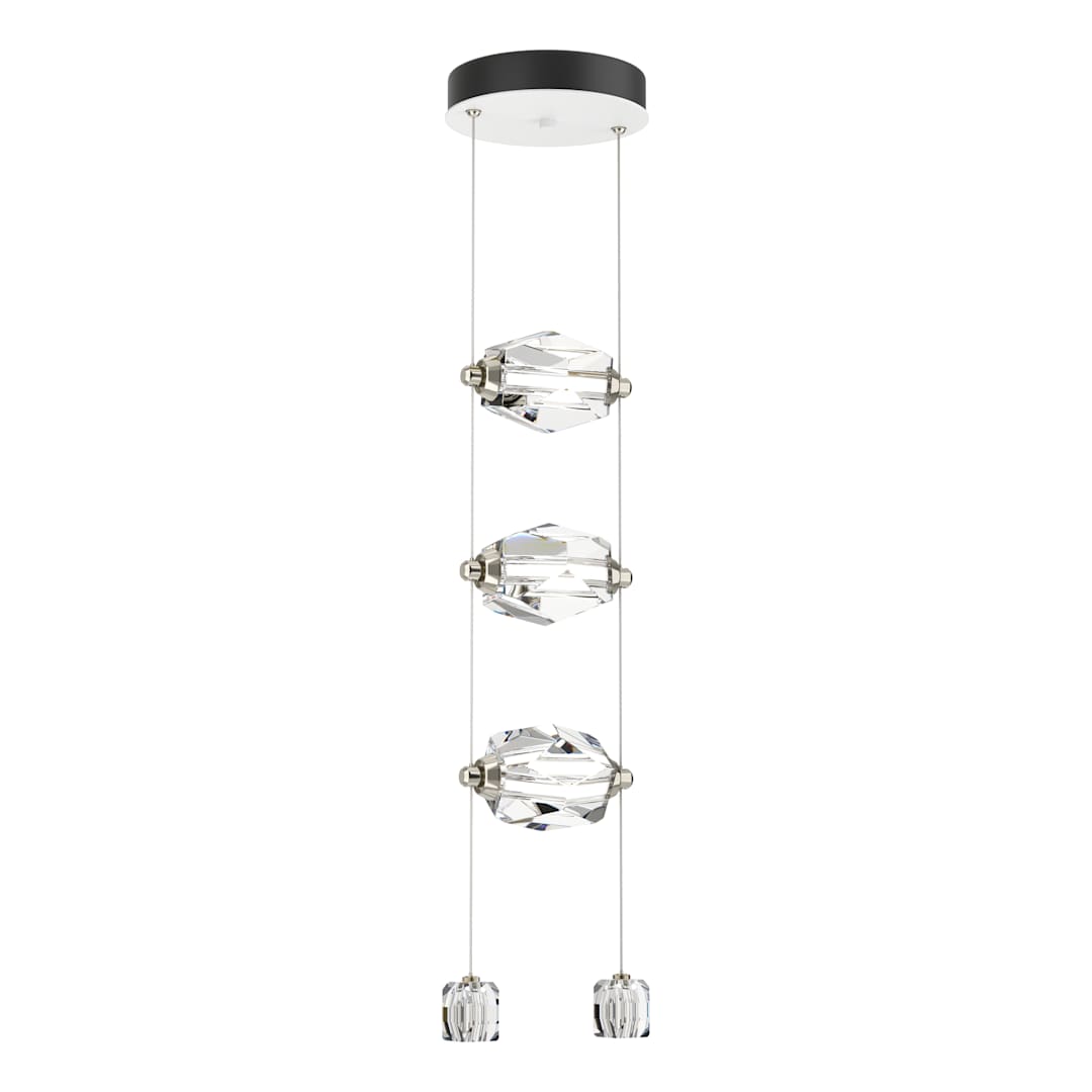 Gatsby 10" Wide Crystal Multi Light Pendant