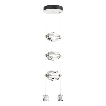 Gatsby 10" Wide Crystal Multi Light Pendant