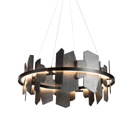Ardesia 38" Wide LED Ring Chandelier