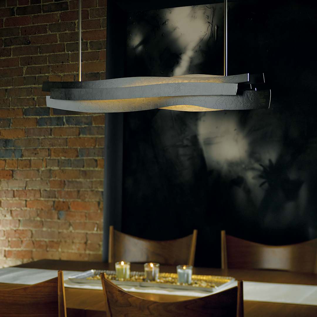 Landscape 37" Wide LED Linear Long Orientation Chandelier