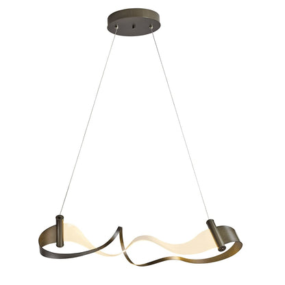 Zephyr 39" Wide LED Abstract Chandelier