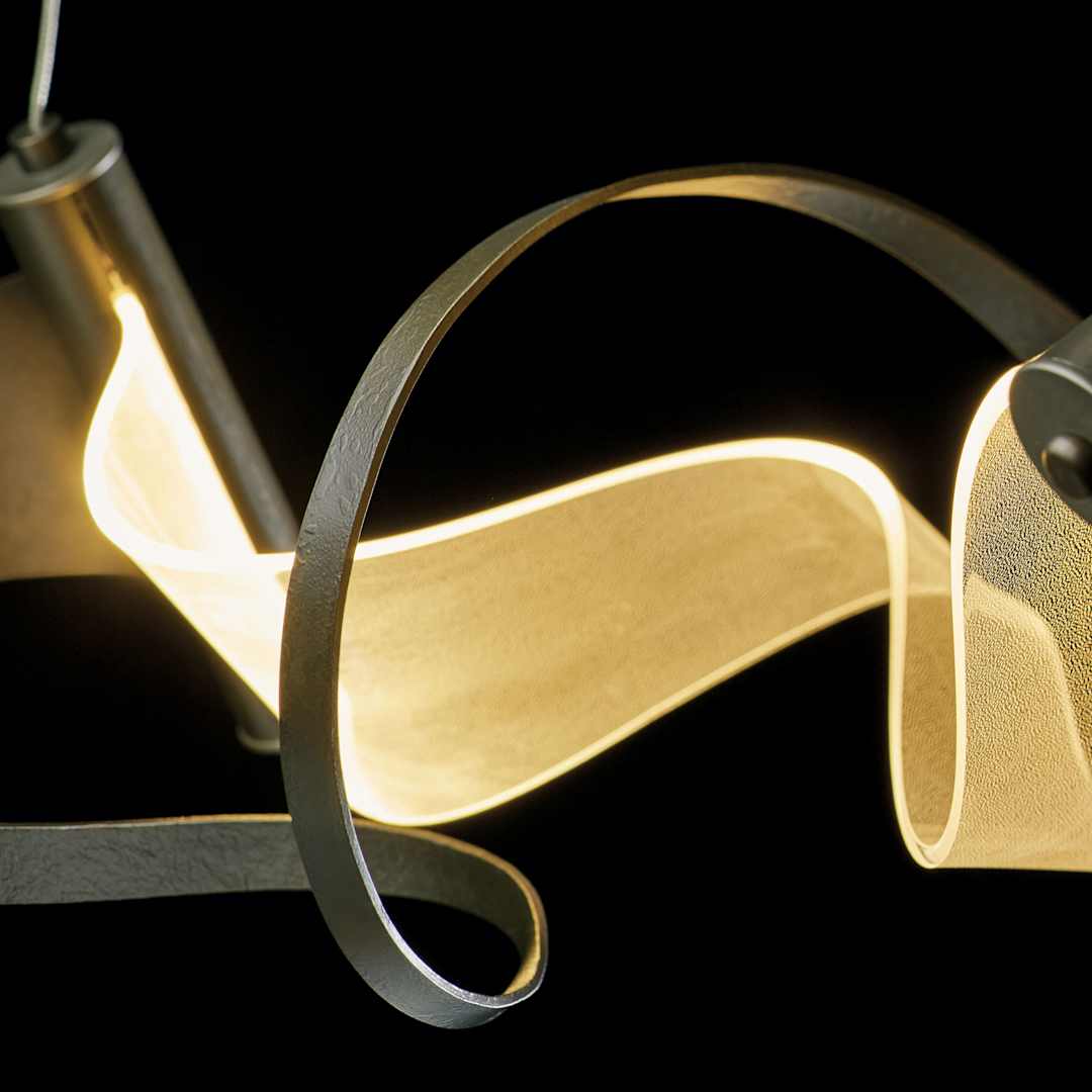 Zephyr 39" Wide LED Abstract Chandelier