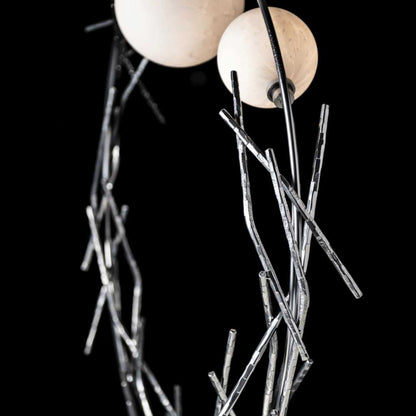 Brindille 2 Light 37" Tall Arc Table Lamp