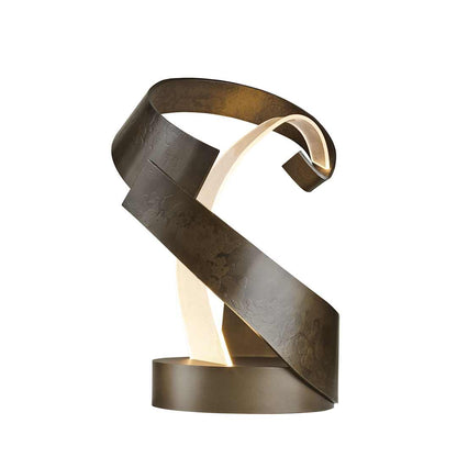 Encounter 15" Tall LED Novelty Table Lamp with Customizable Glass Shade