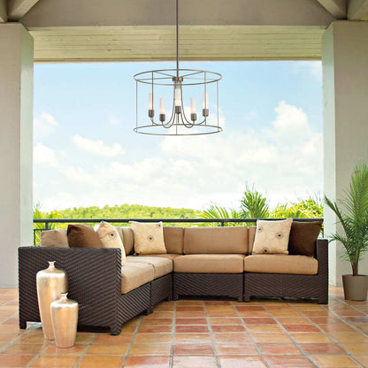 Portico 5 Light 32" Wide Outdoor Pendant