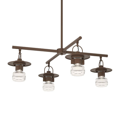 Mason 4 Light 34" Wide Outdoor Pendant