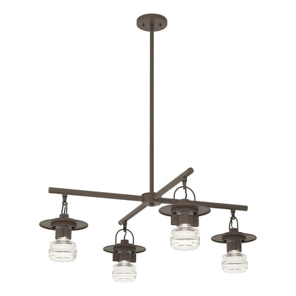 Mason 4 Light 34" Wide Outdoor Pendant