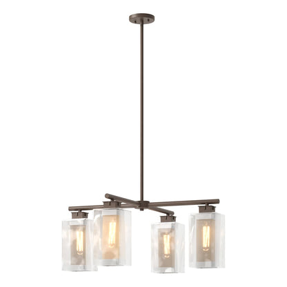 Polaris 4 Light 33" Wide Outdoor Pendant