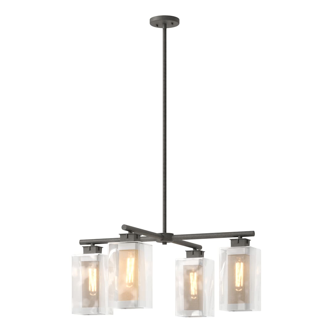Polaris 4 Light 33" Wide Outdoor Pendant