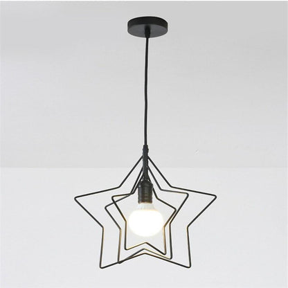 Multi Star Shaped Modern Pendant Lighting Metal Pendant Lighting
