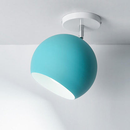 3 Overlapping Ovals LED Ceiling Light Flush Mount Metal Light