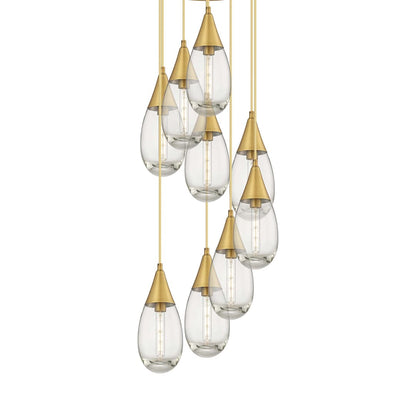Malone 9 Light 21" Wide Multi Light Pendant