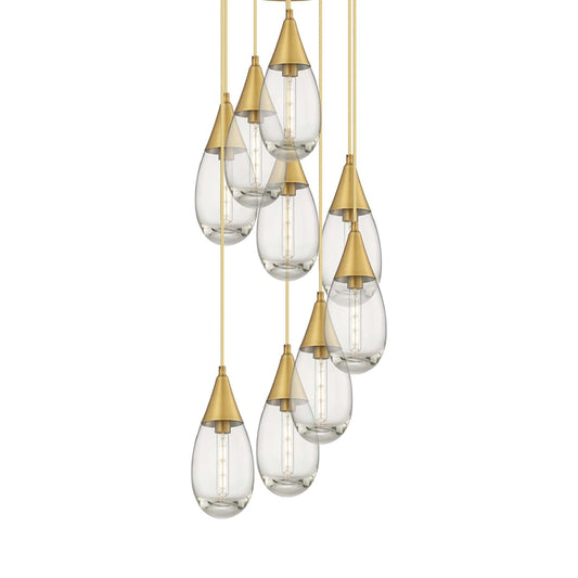 Malone 9 Light 21" Wide Multi Light Pendant