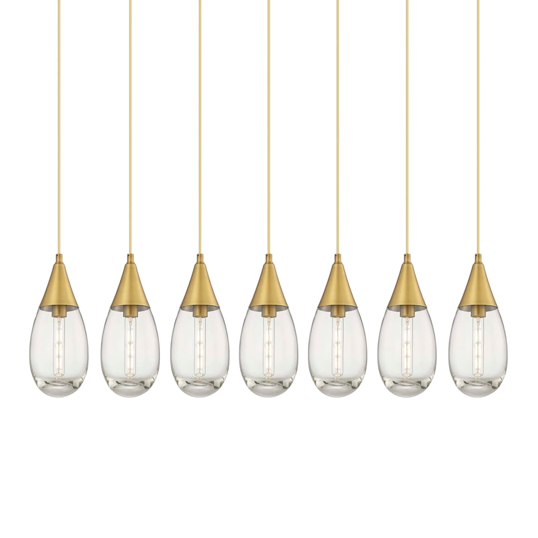 Malone 7 Light 50" Wide Linear Pendant