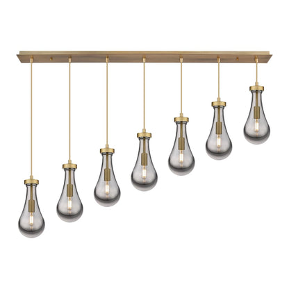 Owego 7 Light 49" Wide Linear Pendant