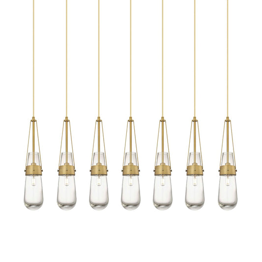 Milan 7 Light 49" Wide Linear Pendant
