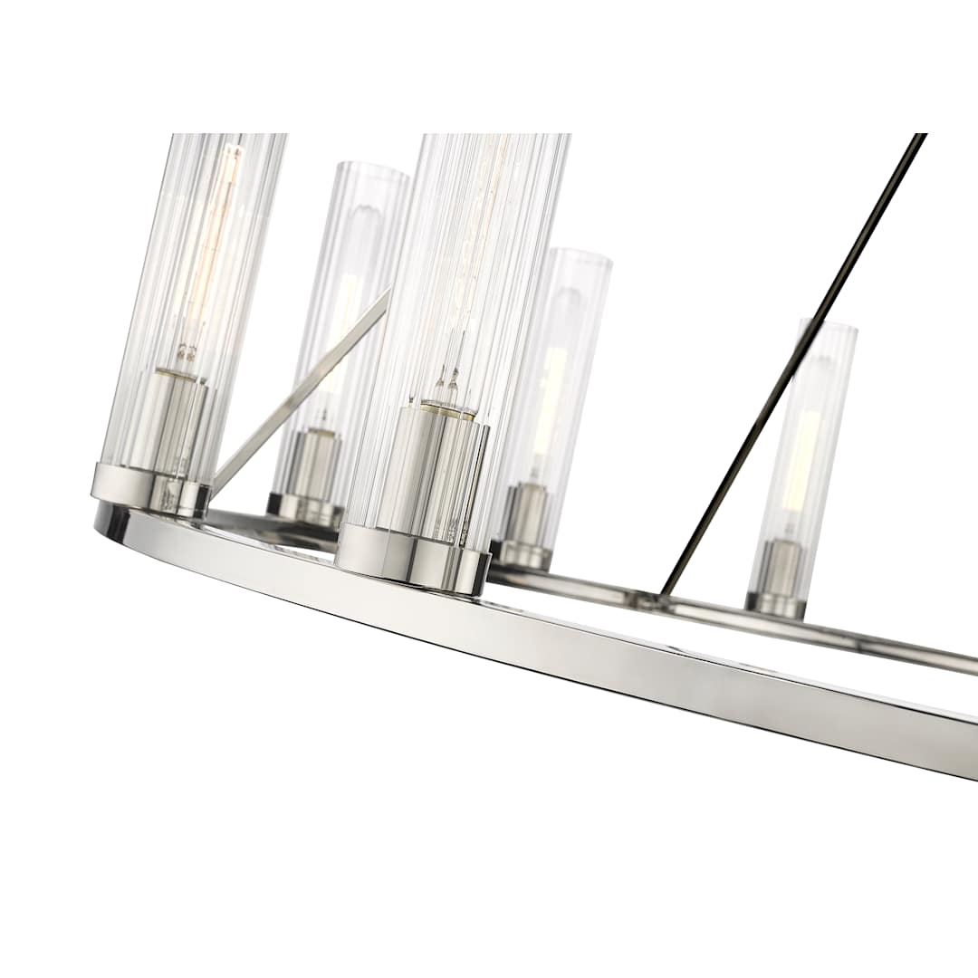 Hartman 15 Light 60" Wide Pillar Candle Ring Chandelier