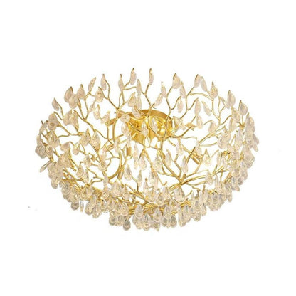 Firefly Sputnik Chandelier Modern LED Flush Mount Ceiling Light