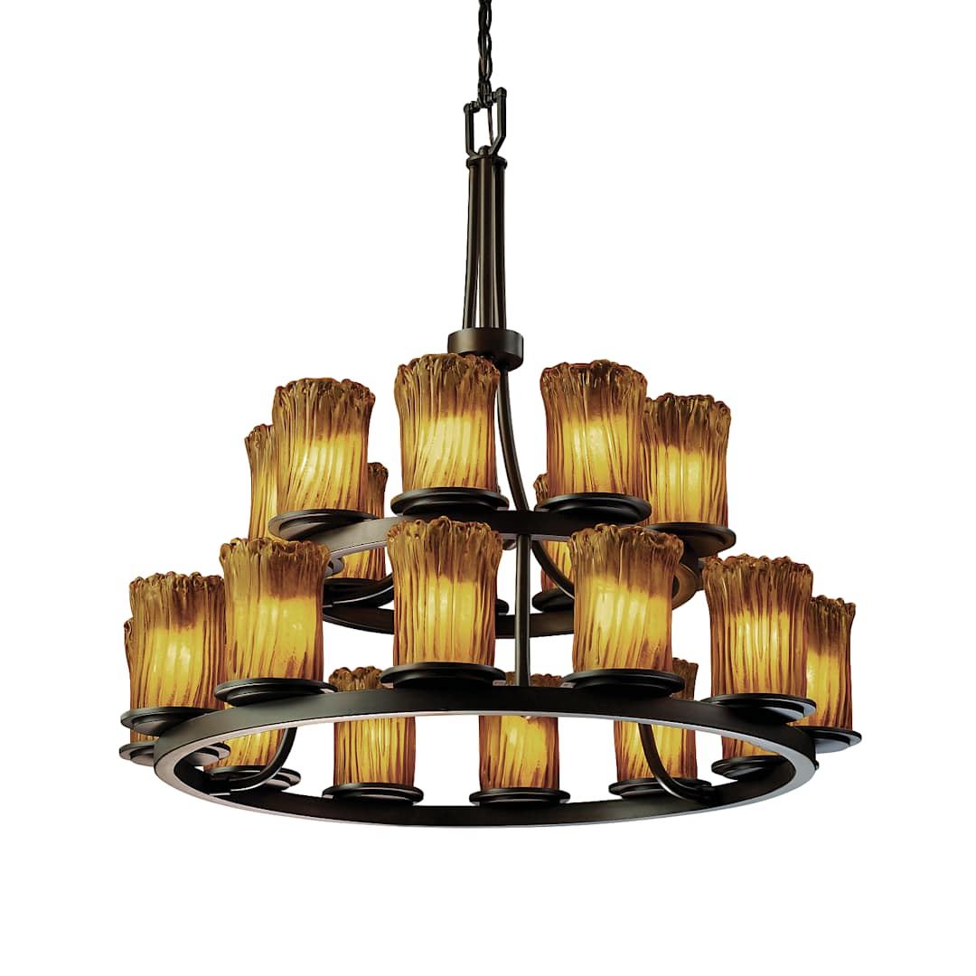Veneto Luce 21 Light 2 Tier Chandelier