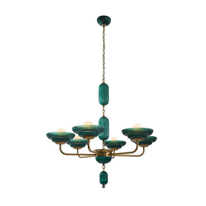 Verde 6 Light 40" Wide Chandelier