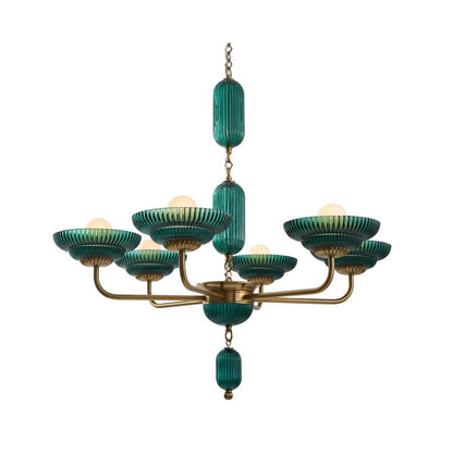 Verde 6 Light 40" Wide Chandelier
