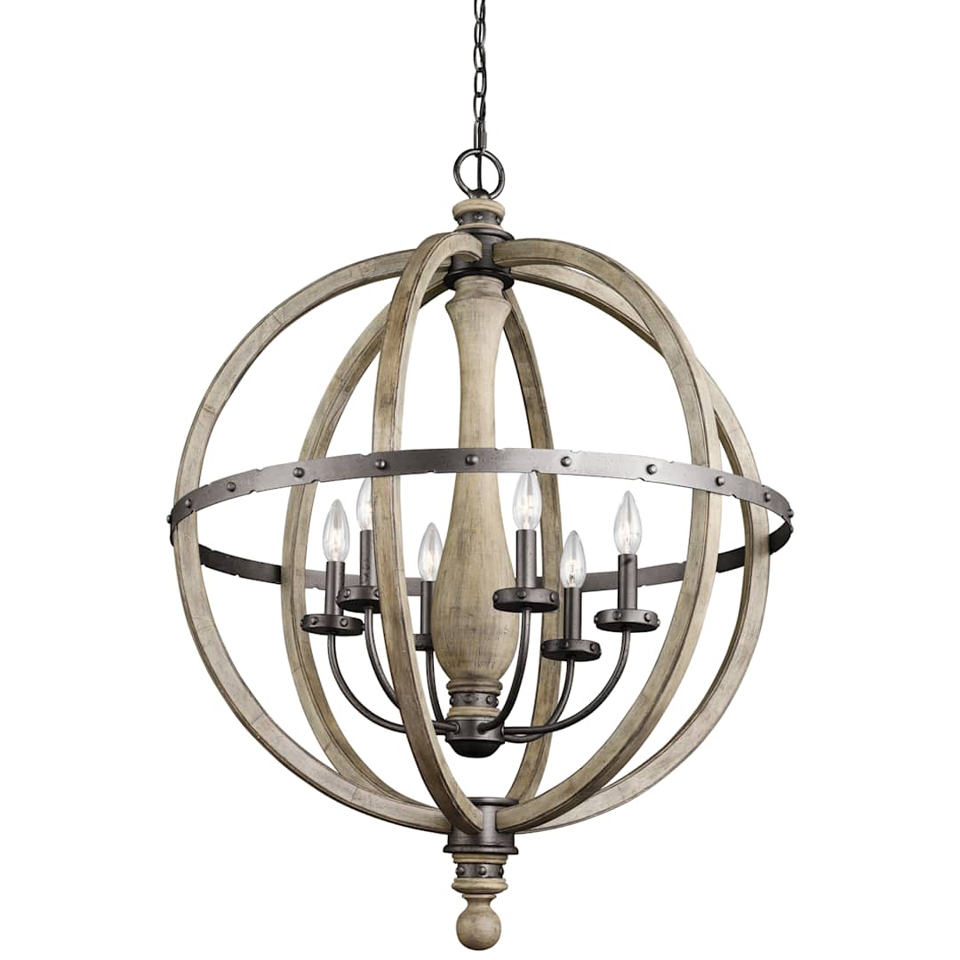 Evan 6-Bulb Indoor Pendant