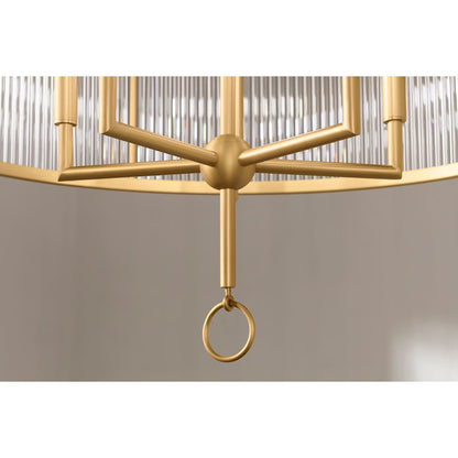 Terret 5 Light 29" Wide Taper Candle Drum Chandelier