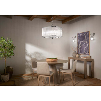 Terret 5 Light 29" Wide Taper Candle Drum Chandelier