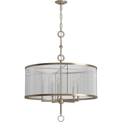 Terret 5 Light 29" Wide Taper Candle Drum Chandelier