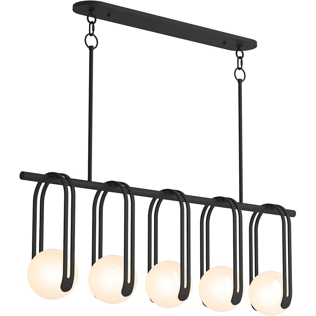 Kraga 5 Light 45" Wide Linear Chandelier
